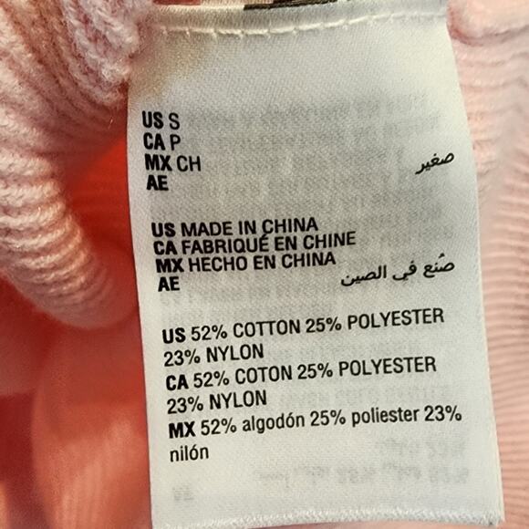 Charter Club Pink Long Sleeve Cardigan Sweater Size S - Picture 7 of 7